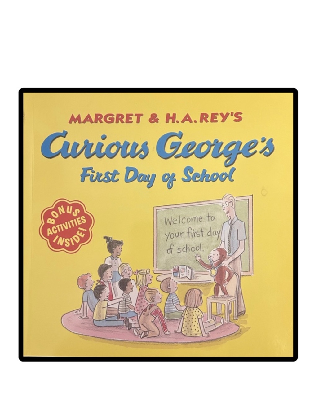 BUNDLE & SAVE 🐵 Curious George's First Day of School Softcover Book